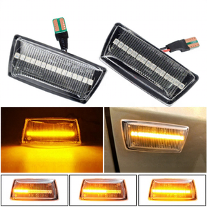 Luz Lateral de Dirección LED Amarilla para <span class=keywords><strong>Opel</strong></span> Serfeli Chevrolet Cruze, Luz de Guardabarros con Efecto de Agua Fluida, 12V 3W - Product Image 4