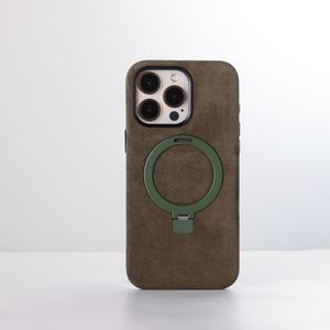 Étui de téléphone en cuir anti-chaleur de luxe magnétique de haute qualité pour <span class=keywords><strong>iPhone</strong></span> <span class=keywords><strong>14</strong></span> 15 13 16 <span class=keywords><strong>pro</strong></span> max avec support - Product Image 5