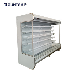 Thương mại mở máy làm lạnh phía trước tủ lạnh hiển thị trường hợp cho sản phẩm tươi sống - Product Image 5