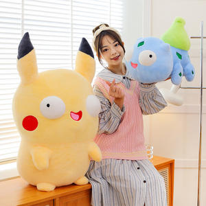 Figuras Coleccionables de Charmander, Squirtle y Pikachu al por Mayor, Peluche de Dibujos Animados, Muñeco de Peluche - Product Image 4