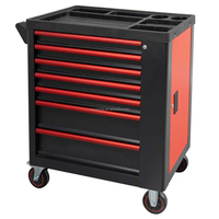 Juego de Herramientas Profesional OEM/ODM, Gabinete de Herramientas Resistente con Capacidad de 300 kg, Cerradura con Llave, Carro de Herramientas para Taller, Caja de Herramientas Móvil de Metal