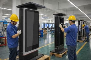 Sinmar - Señalización <span class=keywords><strong>Digital</strong></span> para Exteriores y Pantallas Publicitarias, Quiosco LCD con Luces LED, Tablero <span class=keywords><strong>Digital</strong></span> Impermeable para Publicidad - Product Image 6