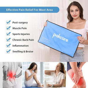 Гибкий большой горячий холодный компрессный медицинский пакет для снятия боли в плече с ремнями - Product Image 4