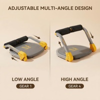 Tabla de Ejercicios Plegable de Alta Calidad para Fortalecer el Core, Equipo de Fitness para Entrenamiento Abdominal