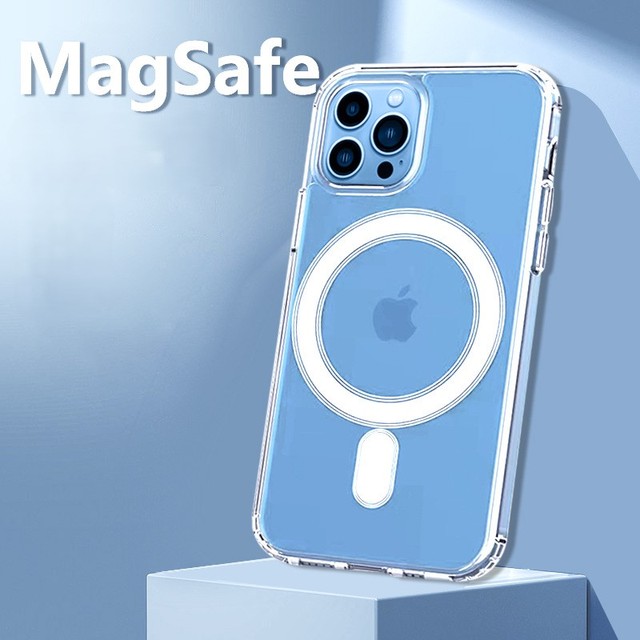 High Quality Transparent PC Phone Case Unique Features Magnetic Wireless Charging Phone Cover for iPhone 17