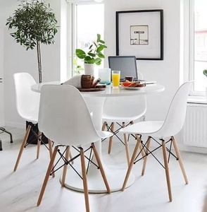 120CM Round Restaurant <strong>Tulip</strong> Round MDF Coffee Dining <strong>Table</strong> - Product Image 6