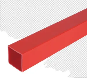 Red Square waterproof pvc cable trunking for Home School
