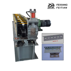 Ánh sáng thép Keel máy kim loại tường Góc cuộn tạo thành máy với lỗ đục lỗ - Product Image 5