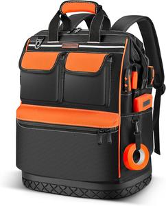 <span class=keywords><strong>Sac</strong></span> à <span class=keywords><strong>dos</strong></span> pour électricien de haute qualité, robuste, avec plusieurs poches, fond rigide, personnalisable OEM & ODM, multifonctionnel - Product Image 1