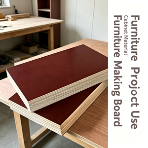 Panneau de contreplaqué filmé à base de bois massif, taille personnalisée, facile à découper, pour usage extérieur - Product Image 3