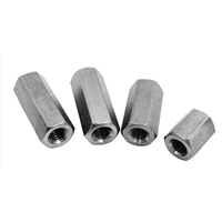 304 Stainless Steel Female to Female Threaded Long Hex Distance Coupling Nut Standoff Spacer PCB M2~M6 Fasteners