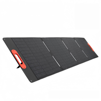 Panneaux solaires pliables 200W, étanches IP67, couverture solaire pliable, support personnalisé pour équipement extérieur hors réseau
