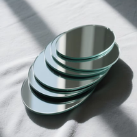 Miroir en verre décoratif personnalisé de 1,1 mm/1,3 mm/1,5 mm/1,8 mm/2,7 mm/3 mm pour salle de bain et cuisine, fourni par l'usine pour usage médical