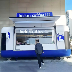 Camión de comida rápida multifuncional personalizable con soporte completo de cocina Helado Café <span class=keywords><strong>Pizza</strong></span> & Snack Food 220V Voltaje - Product Image 4