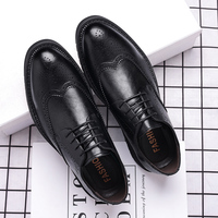 Chaussures habillées décontractées pour hommes en cuir de vachette de haute qualité, souples et confortables, style Oxford pour le bureau et les occasions formelles