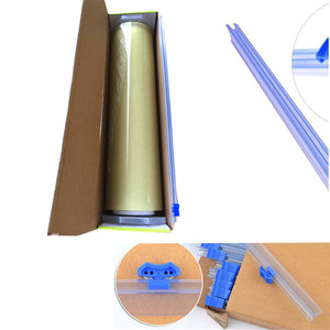 Trong suốt cấp thực phẩm bọc nhựa PVC bám phim hộp màu với <span class=keywords><strong>Slide</strong></span> Cutter - Product Image 6