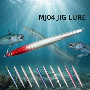 20g 150g Slim Fast Jig métallique vertical à plomb aiguille coulant, avec revêtement laser, pour <span class=keywords><strong>eau</strong></span> salée, pêche en bateau, pêche depuis le rivage et la pêche verticale, pour la pêche au saumon en rivière - Product Image 5