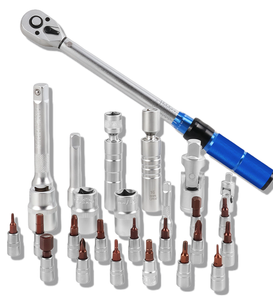 ชุดเครื่องมือประแจทอร์คปรับระดับได้แบบมืออาชีพ 33 ชิ้น ชุดเครื่องมือประแจทอร์คแบบเร็ว ชุดบิตซ็อกเก็ต <span class=keywords><strong>ประแจ</strong></span>หัวเทียน - Product Image 5