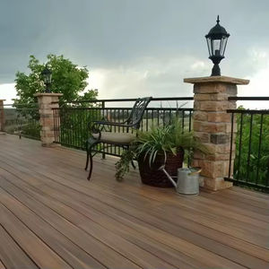 Suelo de <span class=keywords><strong>Madera</strong></span> Plástica de Venta Directa de Fábrica, Antideslizante, Ignífugo, Autoadhesivo, para Remodelación de Exteriores - Product Image 5