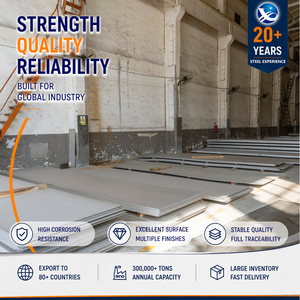2205 Satin Finish 4.0mm x 1250mm 5x10' Annealed ASTM A240 Stainless Steel Sheet for Power <b>Generation</b> - Product Image 1