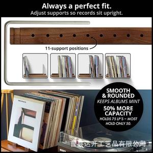 Wooden Desktop <b>Record</b> Holder Rectangle <b>Standing</b> Type Office Organizer Multipurpose Storage Rack For Home And Office Use - Product Image 4