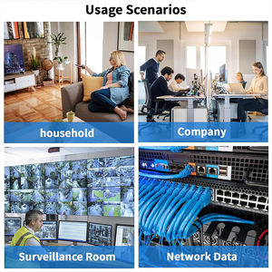 Câble réseau Gigabit/10 Gigabit Speed <span class=keywords><strong>Ethernet</strong></span> Cat7 RJ45 Rotary Elbow Adapter Communication Patch Cables - Product Image 4