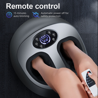 2023 Massage électrique pieds chauffage Air Compression masseur de pieds vibrant pétrissage Shiatsu masseur de pieds