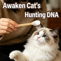 XIPAI Extra Large Wool Felt Luxury Catnip Giant Cat Teaser Stick Energy-Burning Boredom-Relieving Training Chewing Toy