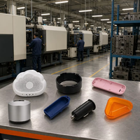 Moulage par injection sur mesure en ABS, PC, PP pour boîtiers électroniques de précision industriels, pièces de machines et de fabrication, moules de précision