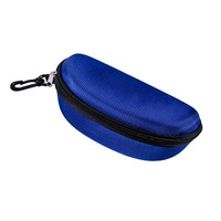 Étui de protection rigide en EVA personnalisé pour lunettes de soleil, sac de rangement portable à fermeture éclair avec crochet, support pour lunettes