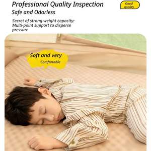 モダンな軽量折りたたみ式エアマットレス、内蔵ポンプと枕付き、PVC5層生地、防水、キャンプや家庭用 - Product Image 3