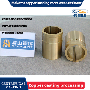 Cojinete de empuje de bronce ZCuSn10Pb5 con sellos resistentes al desgaste para equipos de minería - Product Image 6