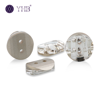 Venta Directa de Fábrica YHB, Accesorios de Costura, Botones Redondos de Cristal de Lujo