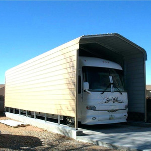 Sterke En Stevige Metalen <span class=keywords><strong>Carport</strong></span>/Rv <span class=keywords><strong>Carport</strong></span> Met Kleur Staalplaat Dak - Product Image 3
