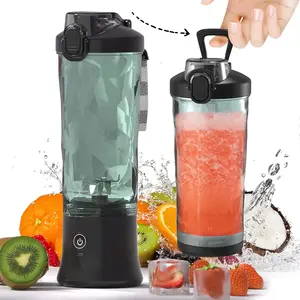 Hot 600ML tragbarer Mixer Cup USB wiederauf ladbarer elektrischer Mini Juicer Blender Cup für Shakes und Smoothie