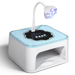 Séchoir à ongles UV LED intelligent 2-en-1 SUN BT-<span class=keywords><strong>23</strong></span> 288W 2026 avec capteur, strass et 45 LED, lampe UV LED ABS avec USB - Product Image 2