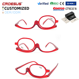 Nouvelles <span class=keywords><strong>Lunettes</strong></span> <span class=keywords><strong>de</strong></span> Maquillage Pliables Multicolores à Double Fonction Polyvalentes pour l'Application du Maquillage – Design Innovant et Abordable - Product Image 1
