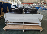 Refroidisseur à air sec à faible bruit 35 dB(A) avec ventilateur EC, refroidissement par eau ou glycol pour applications résidentielles et commerciales CVC, 50 kW-1000 kW, certifié CE