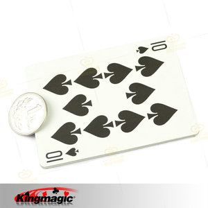 Tarjetas de monedas, matriz, tarjetas de cuatro orificios, póker, truco de cambio de cara, tarjetas fotocopiadoras, técnicas de baraja de tarjetas Ultraman, magia con tarjetas. - Product Image 2