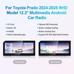 Navihua New Upgrade for Toyota Prado LC250 2024 2025 Android GPS Navigation <b>System</b> Carplay DVD Player Carplay Display - Product Image 2