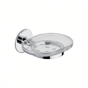 Soporte para jabón cromado de 13 cm de longitud para montaje en pared para baño - Product Image 3