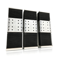 Module linéaire à vis à billes robuste de 120 mm avec soufflet de protection anti-poussière, actionneur linéaire CNC pour automatisation de portique