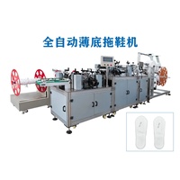 Machine entièrement automatique pour la fabrication de pantoufles à semelle fine