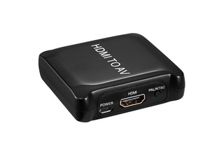 Nuevo plástico HDMI a AV Convertidor para TV/<span class=keywords><strong>VHS</strong></span> VCR los jugadores/grabadora <span class=keywords><strong>de</strong></span> DVD <span class=keywords><strong>de</strong></span> vídeo <span class=keywords><strong>de</strong></span> salida - Product Image 3