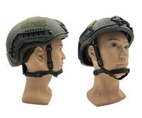 Wendi Casque rapide Matériau FRP haute résistance Sécurité tactique fendue 4 points de suspension Type de cercle Doublure de coussin de suspension Wendi