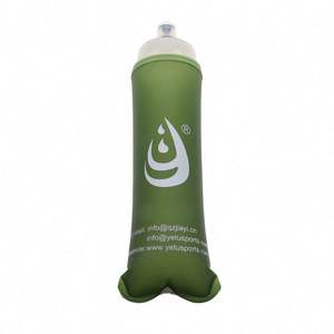 Bouteille d'eau souple pliable à haute capacité en TPU pour la course à pied, vente chaude, 250 ml, 300 ml, 500 ml - Product Image 3