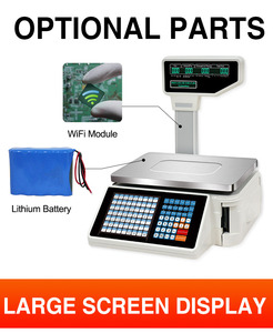 Nhãn Và Hóa Đơn In Ấn Quy Mô 15Kg Tiền Mặt Đăng Ký Mã Vạch In Ấn Hóa Đơn Điện Tử Quy Mô 30Kg Kỹ Thuật Số Có Trọng Lượng Quy Mô Arabic - Product Image 5