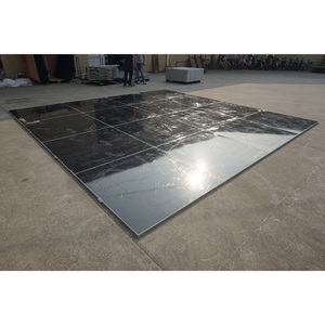 Parquet de danse en bois emboîtable, revêtement de sol en contreplaqué portable pour la décoration intérieure et extérieure - Product Image 6