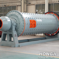 Broyeur à billes mini Hongji de 100 kg, directement de l'usine, pour l'extraction d'or à petite échelle, moteur AC, capacité de 0,65 à 400 TPH