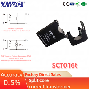 Sct016t Split-Core hiện tại biến áp | 0.2-0.5% chính xác, 10-120a AC, điện áp/hiện tại đầu ra - Product Image 2
